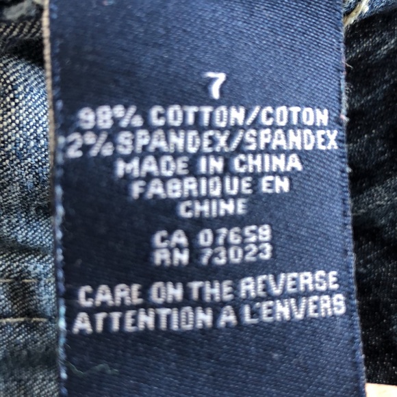 Bongo low rise stretch denim cropped jeans - Picture 12 of 12